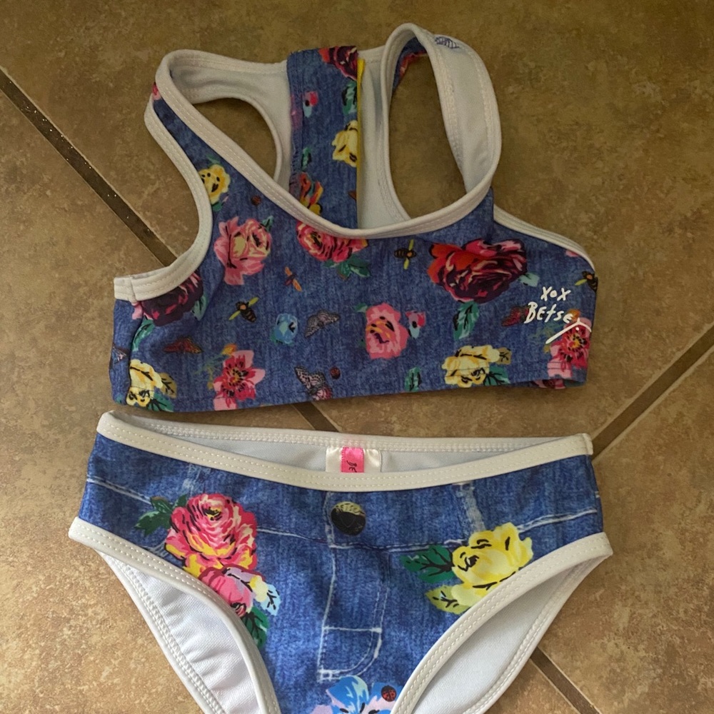 Betsy Johnson Toddler Swim Suit 2T